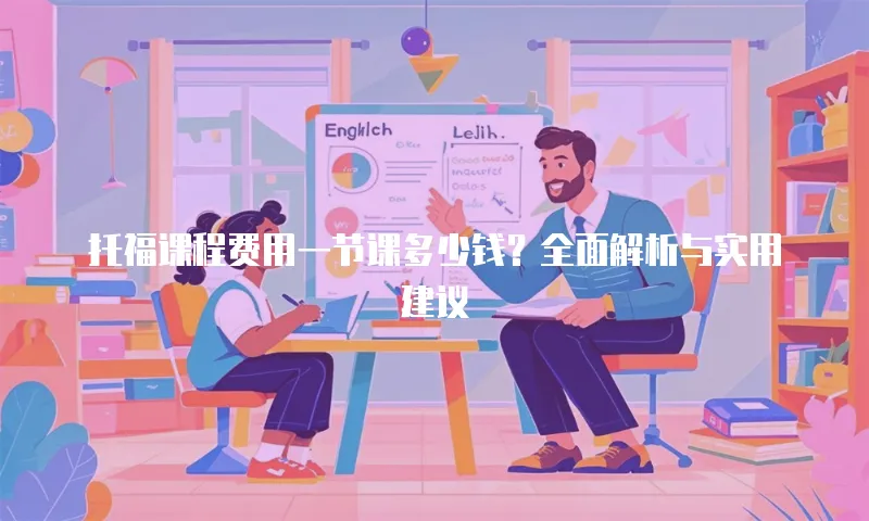 托福课程费用一节课多少钱？全面解析与实用建议