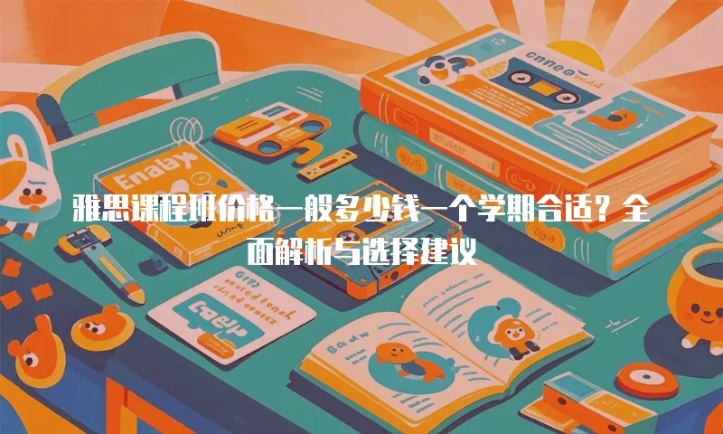 雅思课程班价格一般多少钱一个学期合适？全面解析与选择建议