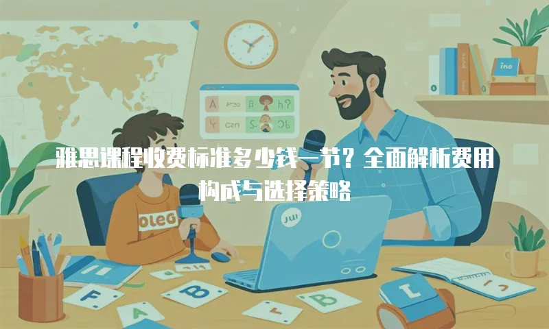 雅思课程收费标准多少钱一节？全面解析费用构成与选择策略