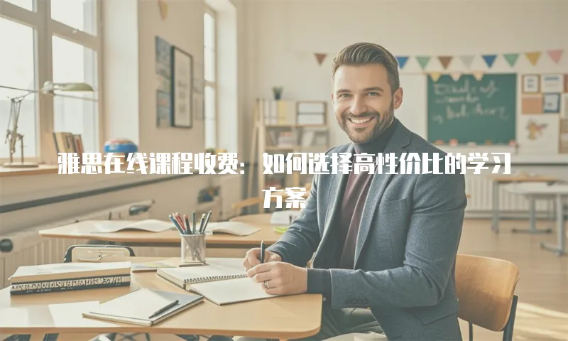 雅思在线课程收费：如何选择高性价比的学习方案