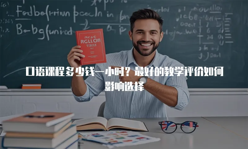 口语课程多少钱一小时？最好的教学评价如何影响选择