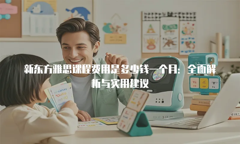 新东方雅思课程费用是多少钱一个月：全面解析与实用建议