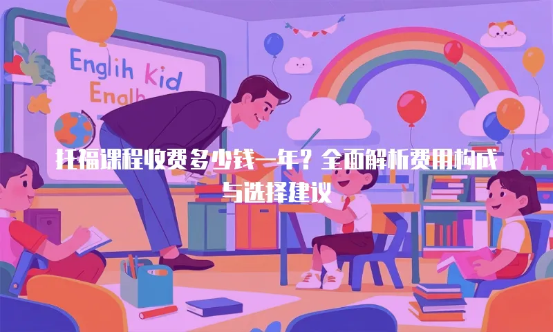 托福课程收费多少钱一年？全面解析费用构成与选择建议
