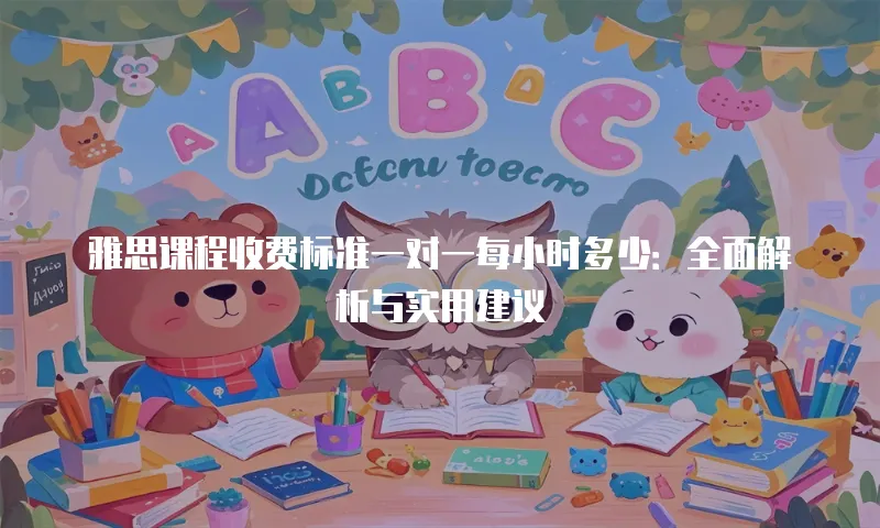 雅思课程收费标准一对一每小时多少：全面解析与实用建议