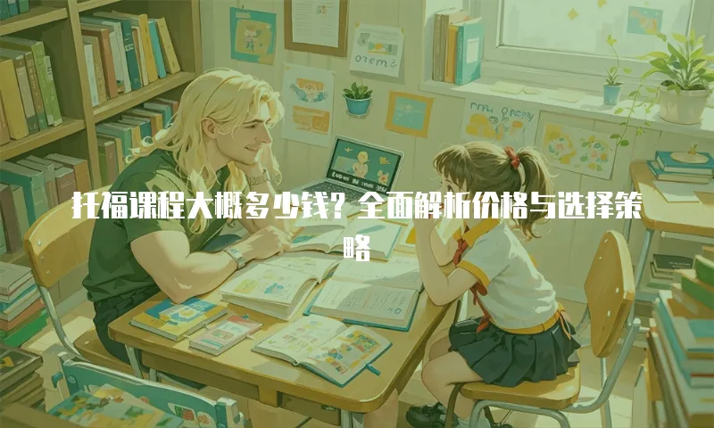 托福课程大概多少钱？全面解析价格与选择策略