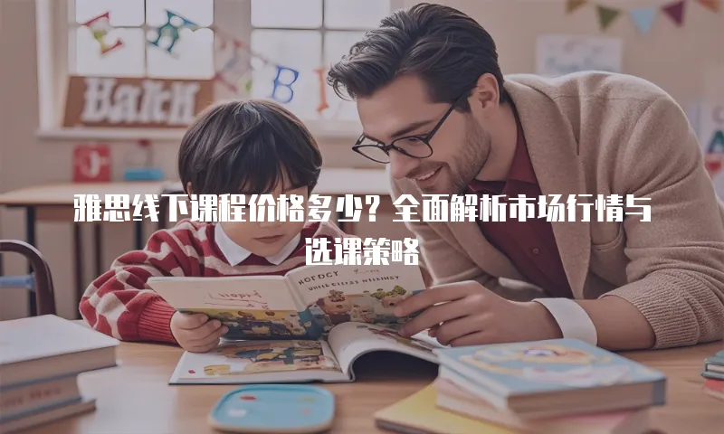 雅思线下课程价格多少？全面解析市场行情与选课策略