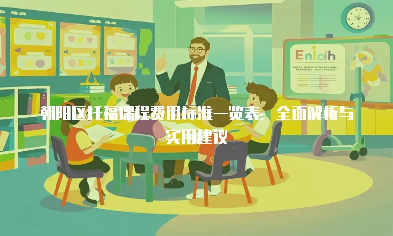 朝阳区托福课程费用标准一览表：全面解析与实用建议