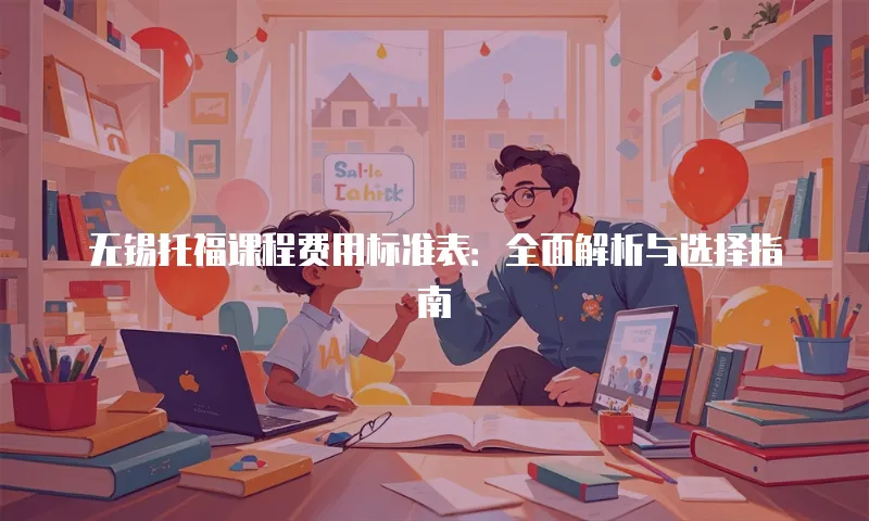 无锡托福课程费用标准表：全面解析与选择指南