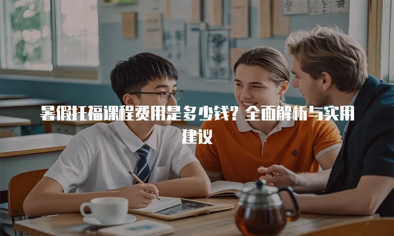 暑假托福课程费用是多少钱？全面解析与实用建议