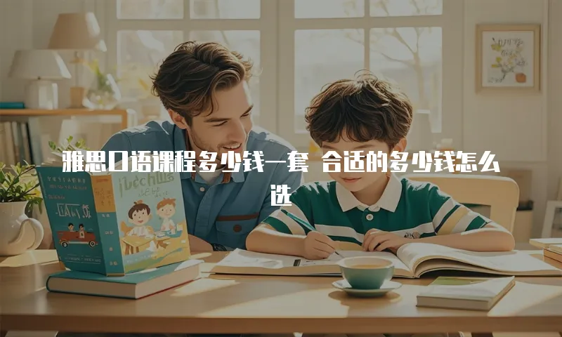 雅思口语课程多少钱一套 合适的多少钱怎么选