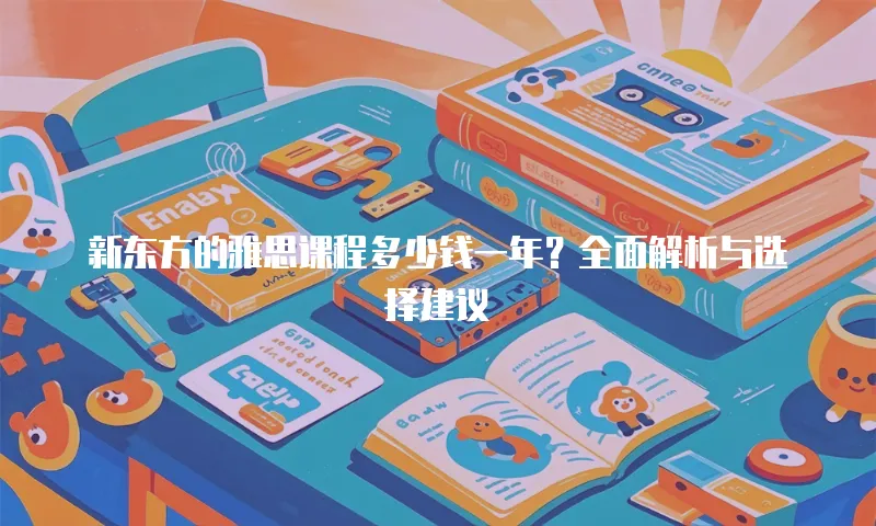新东方的雅思课程多少钱一年？全面解析与选择建议