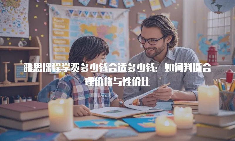 雅思课程学费多少钱合适多少钱：如何判断合理价格与性价比