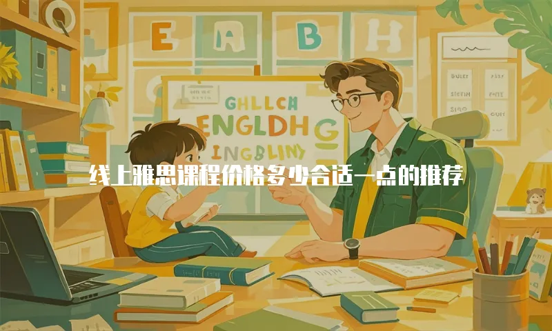 线上雅思课程价格多少合适一点的推荐