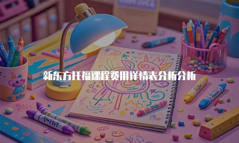 新东方托福课程费用详情表分析分析