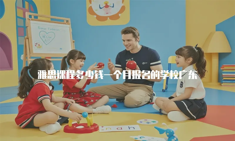 雅思课程多少钱一个月报名的学校广东