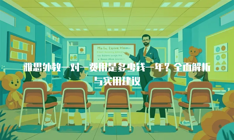 雅思外教一对一费用是多少钱一年？全面解析与实用建议