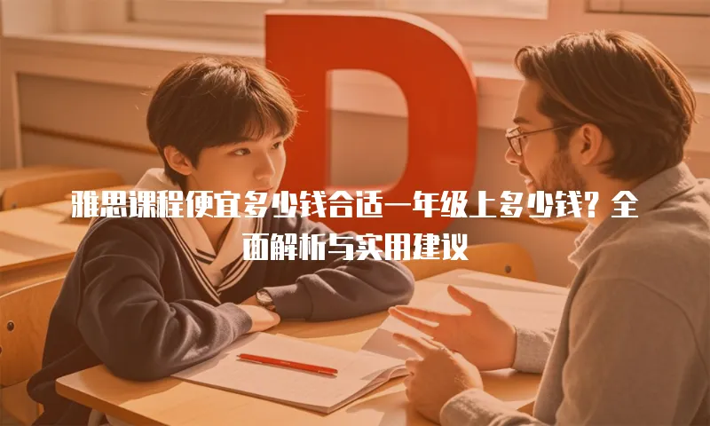 雅思课程便宜多少钱合适一年级上多少钱？全面解析与实用建议