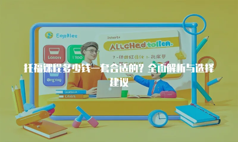 托福课程多少钱一套合适的？全面解析与选择建议