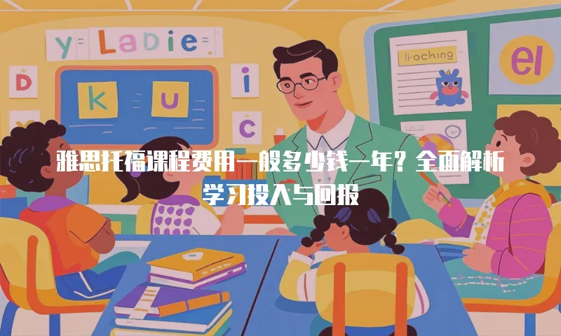 雅思托福课程费用一般多少钱一年？全面解析学习投入与回报
