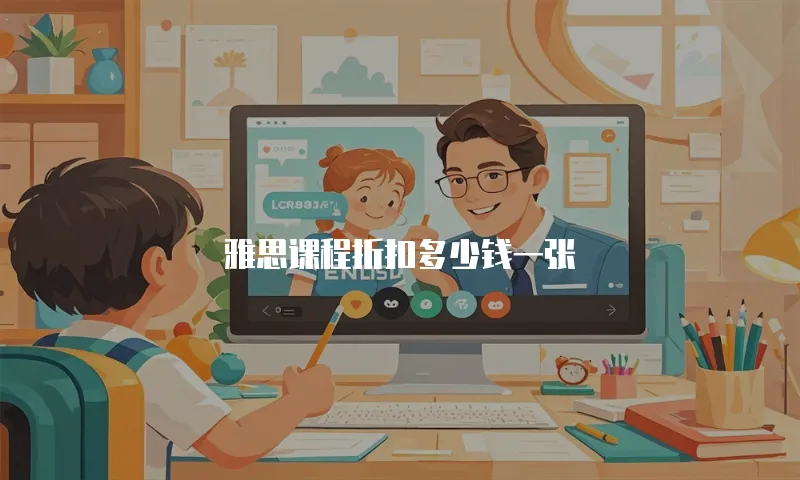 雅思课程折扣多少钱一张