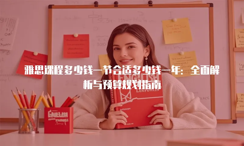 雅思课程多少钱一节合适多少钱一年：全面解析与预算规划指南