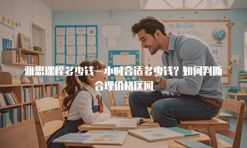 雅思课程多少钱一小时合适多少钱？如何判断合理价格区间