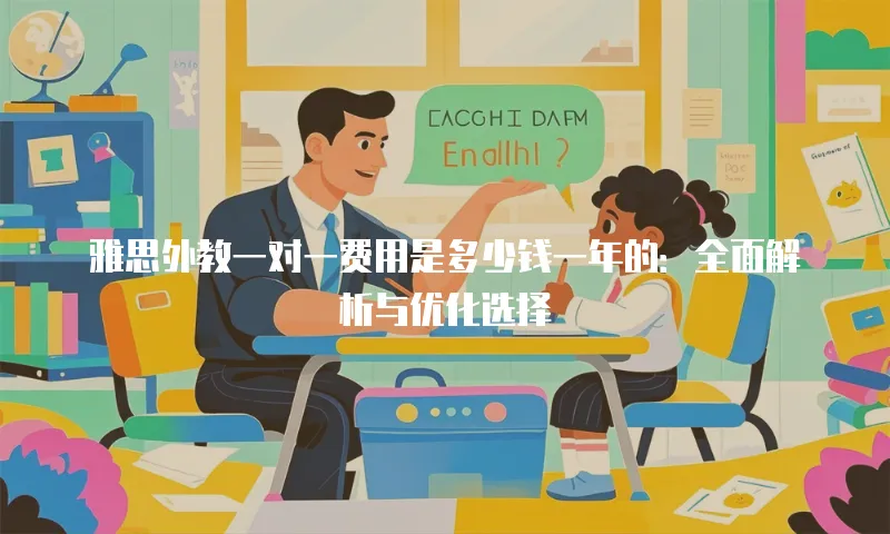 雅思外教一对一费用是多少钱一年的：全面解析与优化选择