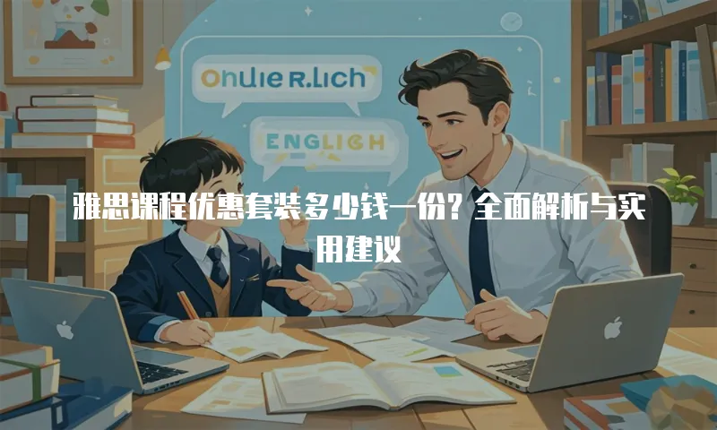 雅思课程优惠套装多少钱一份？全面解析与实用建议