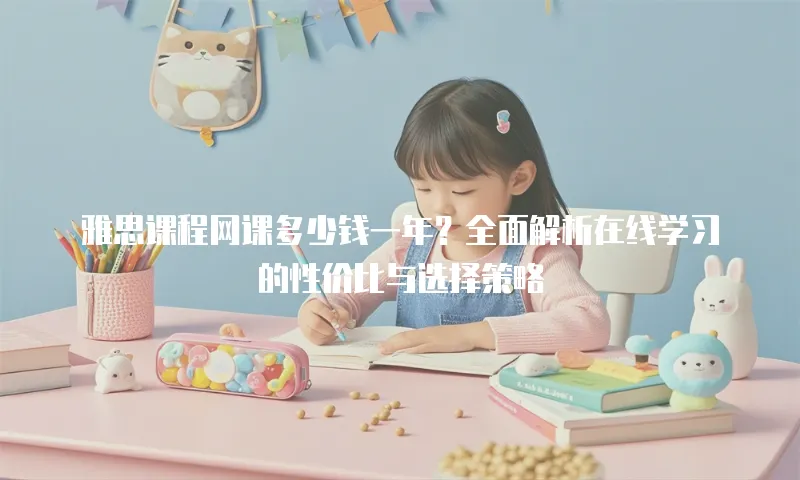 雅思课程网课多少钱一年？全面解析在线学习的性价比与选择策略