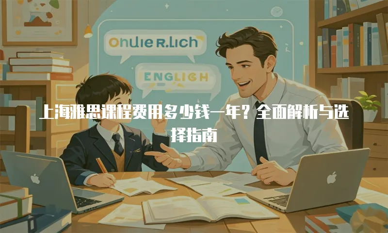 上海雅思课程费用多少钱一年？全面解析与选择指南