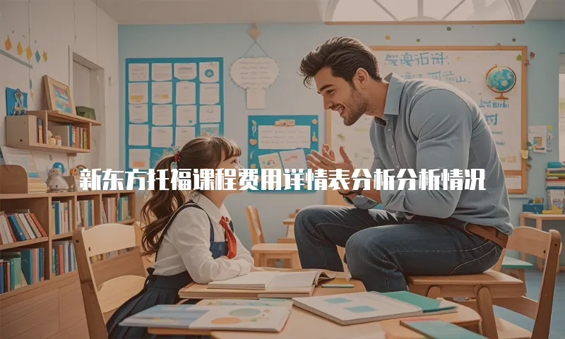 新东方托福课程费用详情表分析分析情况