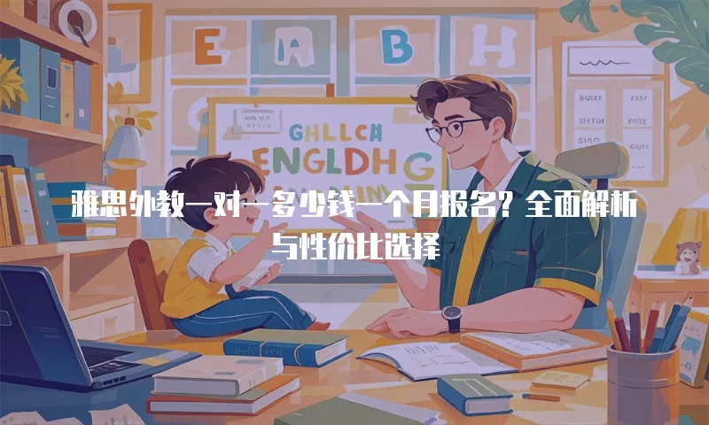 雅思外教一对一多少钱一个月报名？全面解析与性价比选择