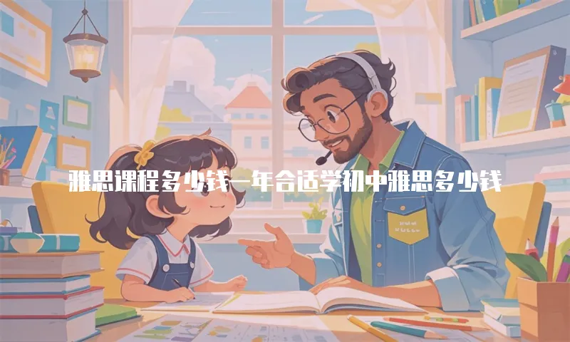 雅思课程多少钱一年合适学初中雅思多少钱