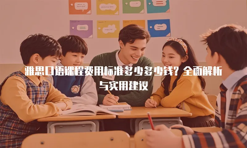 雅思口语课程费用标准多少多少钱？全面解析与实用建议