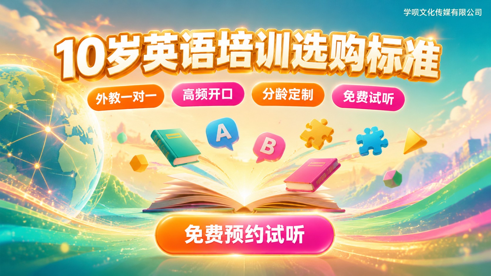 10岁英语培训选购标准:外教一对一与分龄启蒙
